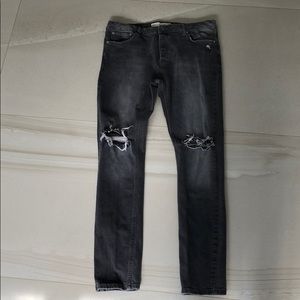 Topman stretch skinny jeans 36/34